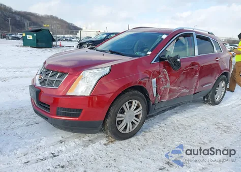 2011 Cadillac Srx Luxury Collection z USA, uszkodzony, nr VIN 3GYFNDEY2BS640671